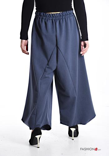 oversized wide leg Trousers with pockets with elastic - ph 2