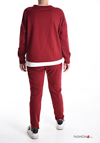 Tuta sportiva in Cotone maniche lunghe con tasche - ph 2