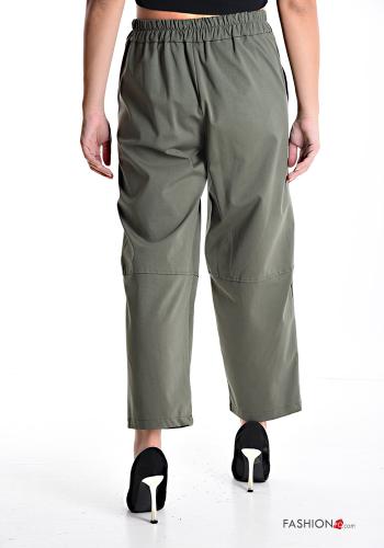 Cotton Trousers with pockets with elastic - ph 2