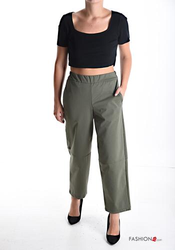 Cotton Trousers with pockets with elastic - ph 5