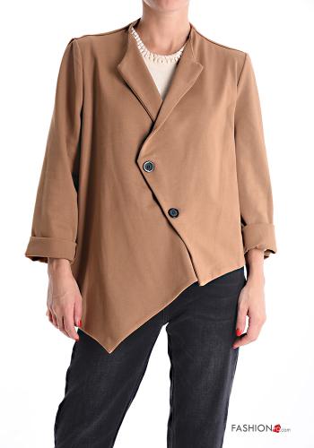 asymmetrical Jacket with buttons without lining - ph 1