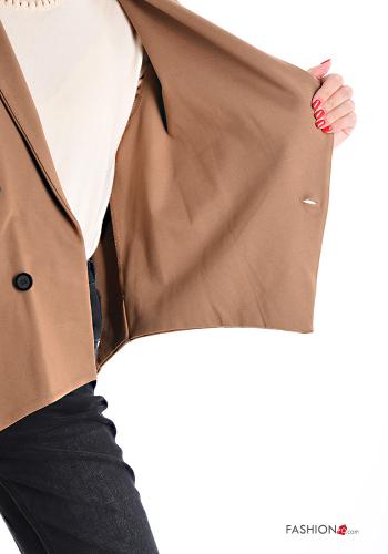 asymmetrical Jacket with buttons without lining - ph 6