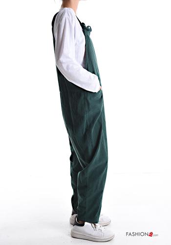 adjustable Cotton Dungaree with pockets with T-shirt - ph 3