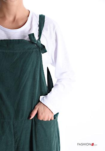 adjustable Cotton Dungaree with pockets with T-shirt - ph 4
