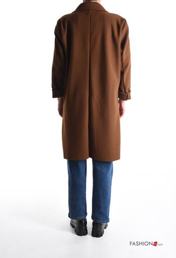 Cappotto senza fodera con bottoni con tasche - ph 2