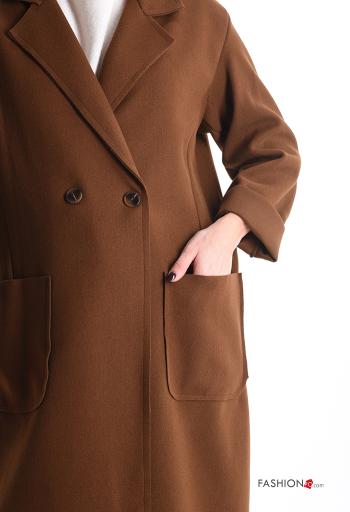 Cappotto senza fodera con bottoni con tasche - ph 4