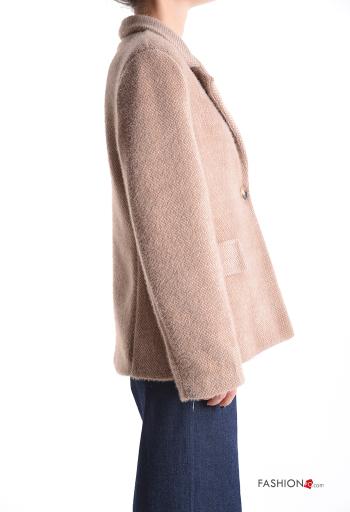 Giacca maniche lunghe con fodera con bottoni con tasche - ph 3