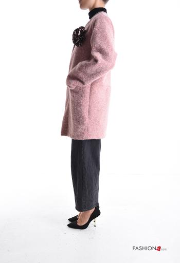 Cappotto maniche lunghe con tasche senza fodera - ph 3