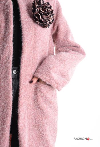 Cappotto maniche lunghe con tasche senza fodera - ph 4