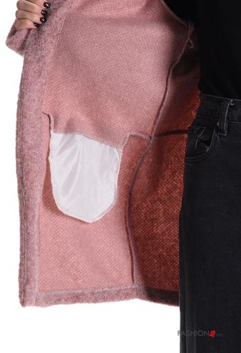 Cappotto maniche lunghe con tasche senza fodera - ph 5