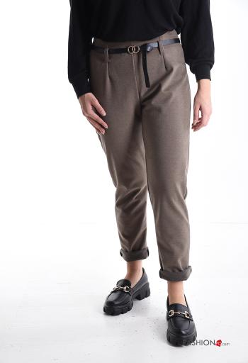 Trousers with belt - ph 1