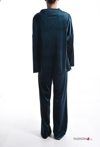 Velvet long sleeve Sports set with pockets with elastic - ph 2