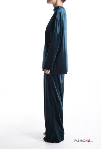 Velvet long sleeve Sports set with pockets with elastic - ph 3