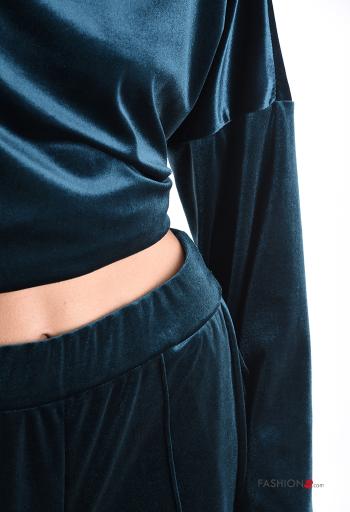 Velvet long sleeve Sports set with pockets with elastic - ph 4