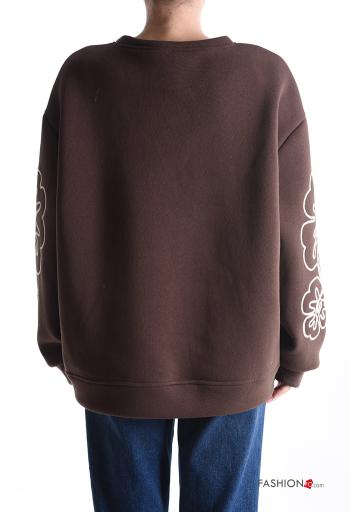 Felpa in Cotone maniche lunghe girocollo - ph 2