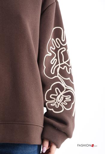 Felpa in Cotone maniche lunghe girocollo - ph 4