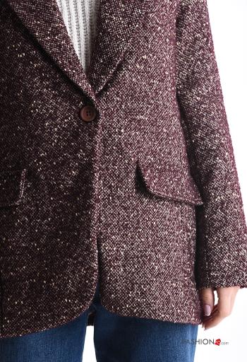 Jacket with buttons with lining with pockets - ph 4