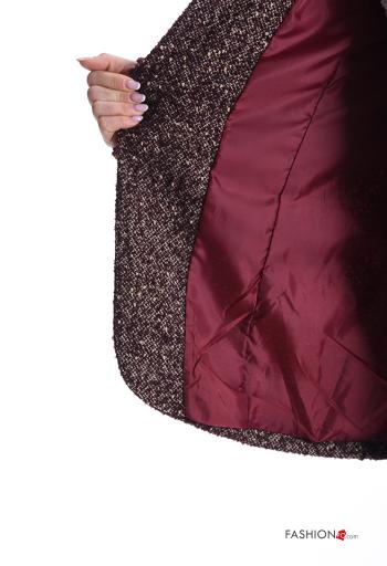 Jacket with buttons with lining with pockets - ph 6