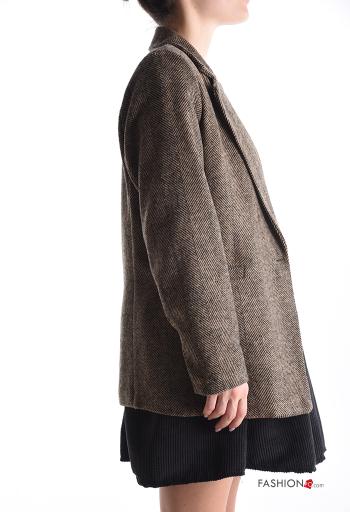 Jacket with buttons with lining - ph 3