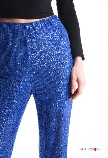 long Trousers with sequins with elastic - ph 4