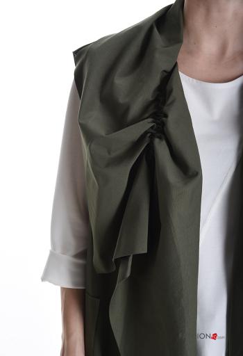 Veston en Coton sans manches avec poches - ph 4