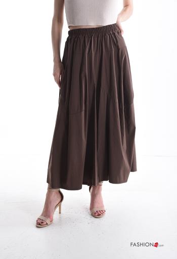 Pantalone oversize cavallo basso con tasche con elastico - ph 1