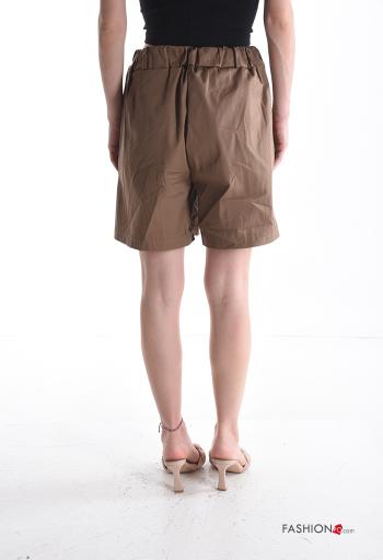 mini Cotton Shorts with keyring with elastic - ph 2