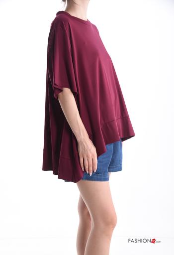 T-shirt manches courtes oversize col rond - ph 3