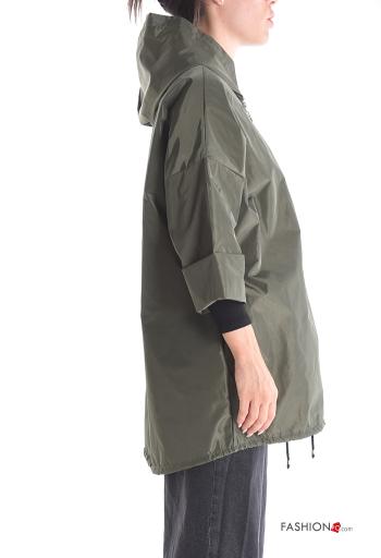 Anorak con cremallera con capucha sin forro con bolsillos - ph 3