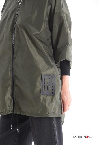 Anorak con cremallera con capucha sin forro con bolsillos - ph 4