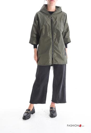 Anorak con cremallera con capucha sin forro con bolsillos - ph 5