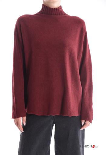 Strickpullover Rollkragen-