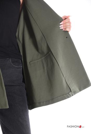 Blazer com gola com botões - ph 6