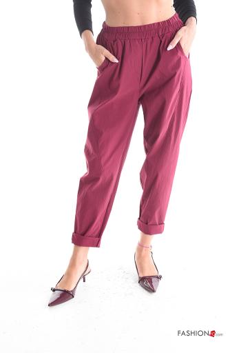 Pantalone con tasche con elastico - ph 1