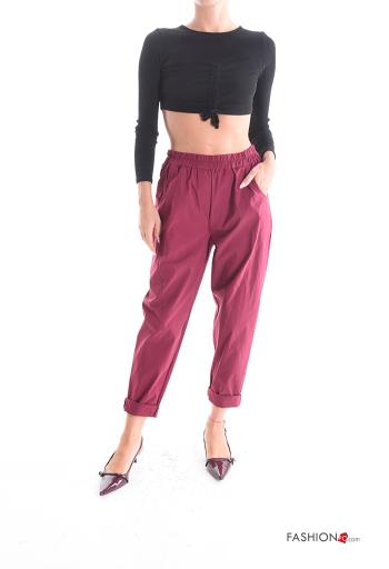 Pantalone con tasche con elastico - ph 5