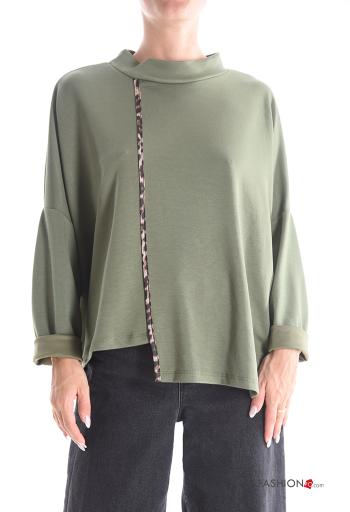 Sweatshirt asymétrique