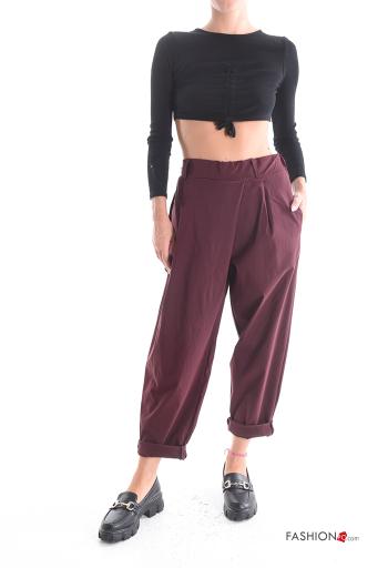 Pantalon avec poches avec élastique - ph 5