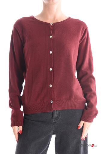 Chaqueta de punto con botones