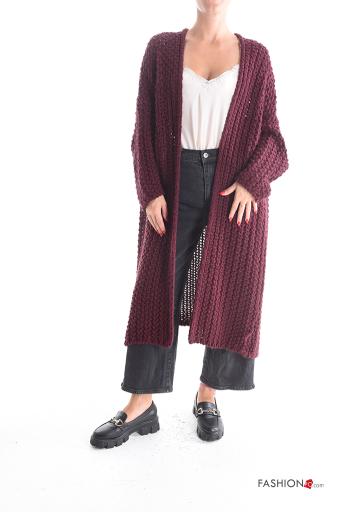 Strickjacke aus Wollmischung