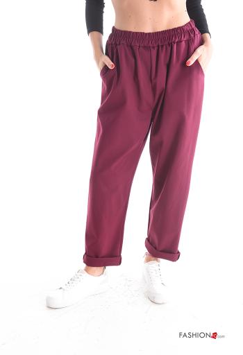 Pantalone con tasche con elastico - ph 1