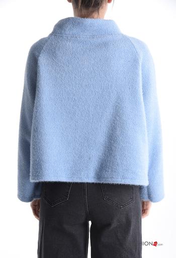 long sleeve asymmetrical Jacket with buttons - ph 2