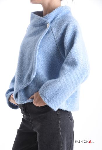 long sleeve asymmetrical Jacket with buttons - ph 3