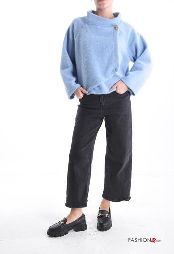 long sleeve asymmetrical Jacket with buttons - ph 5