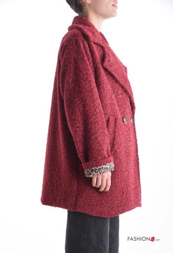 Abrigo doble botonadura con bolsillos - ph 3