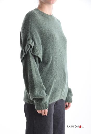 Pull col rond à volants - ph 3