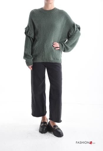 Pull col rond à volants - ph 5