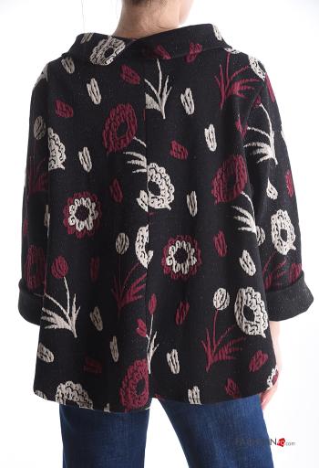 Blusa de Algodón manga larga con cuello Estampado Floral - ph 2