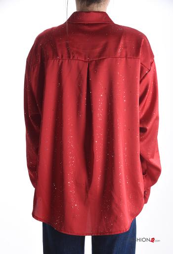 Chemise satin à paillettes - ph 2