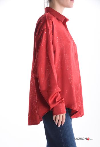 Chemise satin à paillettes - ph 3