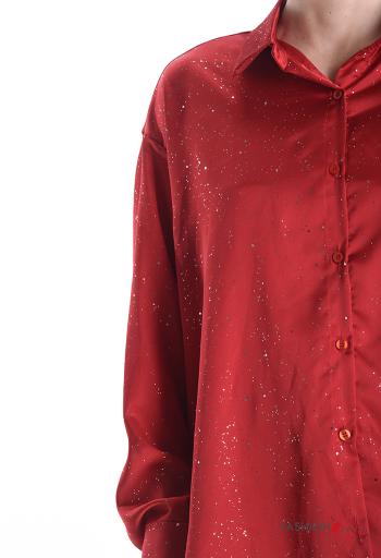 Chemise satin à paillettes - ph 4